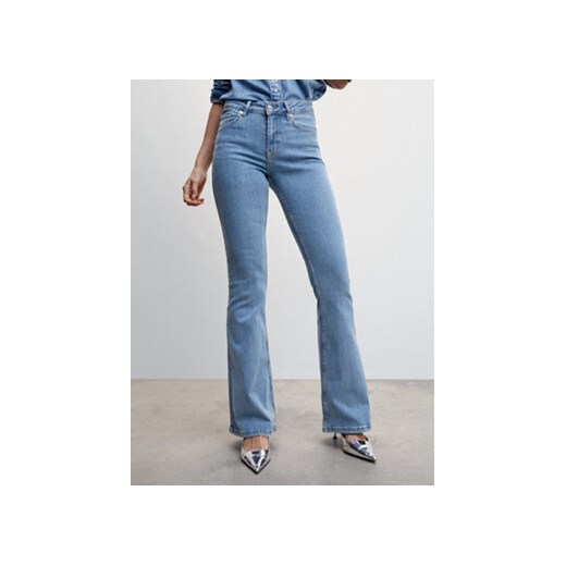 Mango Jeansy Flare 47000153 Niebieski Flare Fit Mango 44 MODIVO