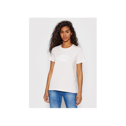 Pepe Jeans T-Shirt Agnes PL504151 Różowy Regular Fit Pepe Jeans XS MODIVO