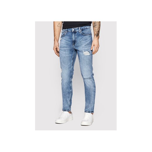 Calvin Klein Jeans Jeansy J30J320448 Niebieski Slim Fit 30_32 MODIVO