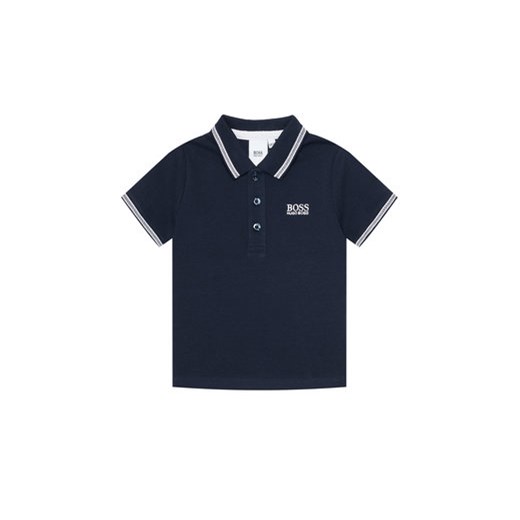 Boss Polo J25P12 S Granatowy Regular Fit 6Y MODIVO