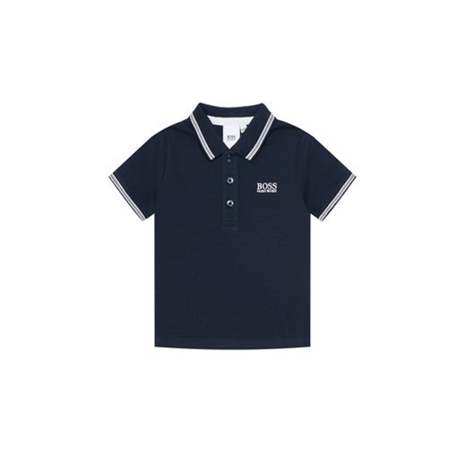 Boss Polo J25P12 S Granatowy Regular Fit 6Y MODIVO