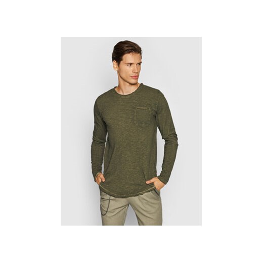 Tigha Longsleeve Chibs P. 103961 Zielony Regular Fit Tigha M okazyjna cena MODIVO
