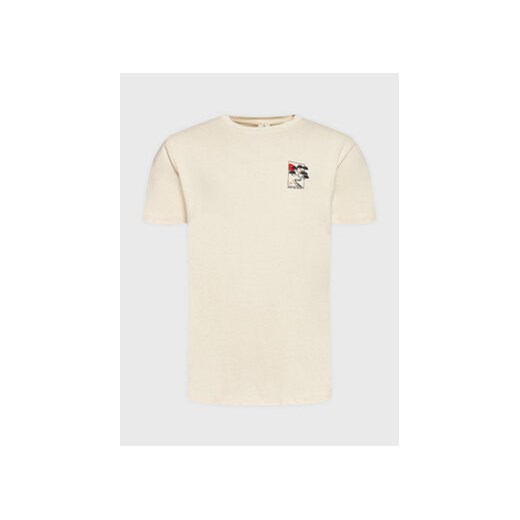 Kaotiko T-Shirt Okinawa Japan AL040-01-G002 Beżowy Relaxed Fit Kaotiko S MODIVO okazyjna cena