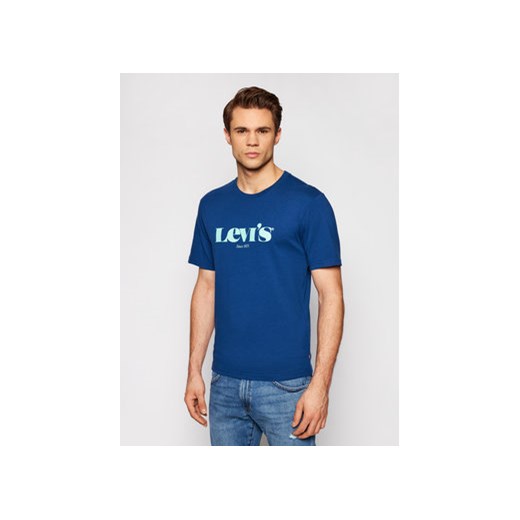 Levi's® T-Shirt Tee 16143-0127 Granatowy Relaxed Fit XL promocja MODIVO