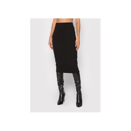 Guess Spódnica ołówkowa Flavia W1BD14 K8RN0 Czarny Slim Fit Guess XS wyprzedaż MODIVO