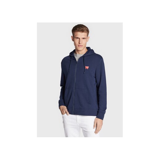 Wrangler Bluza Zip Thru W664HA114 112320253 Granatowy Regular Fit Wrangler S MODIVO