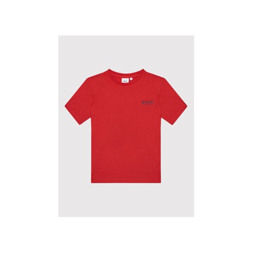 Boss T-Shirt J25L53 D Czerwony Regular Fit 16Y wyprzedaż MODIVO