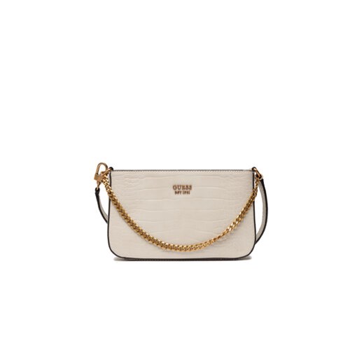 Guess Torebka Katey Croc (CB) Mini Bags HWCB84 94720 Beżowy Guess uniwersalny MODIVO