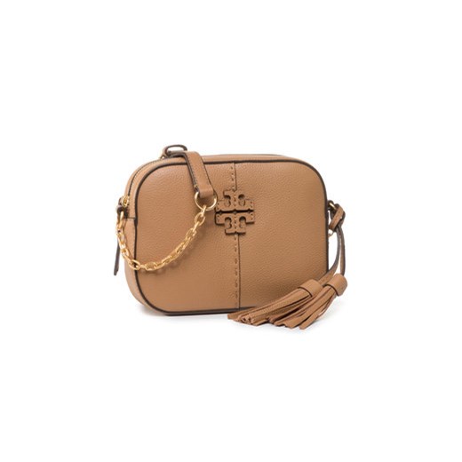 Tory Burch Torebka Mcgraw Camera Bag 64447 Brązowy Tory Burch uniwersalny MODIVO