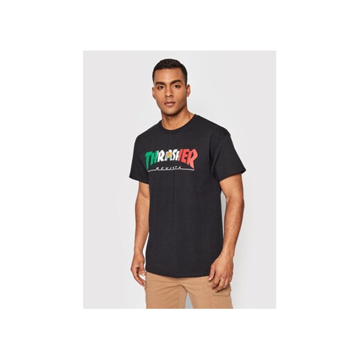 Thrasher T-Shirt Mexico Revista Czarny Regular Fit Thrasher XL MODIVO