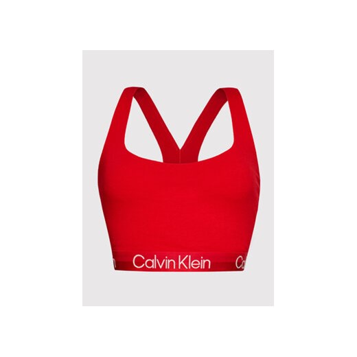 Calvin Klein Underwear Biustonosz top 000QF6707E Czerwony Calvin Klein Underwear XL promocyjna cena MODIVO