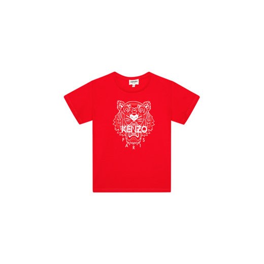 Kenzo Kids T-Shirt K15086 S Czerwony Regular Fit Kenzo Kids 10Y wyprzedaż MODIVO