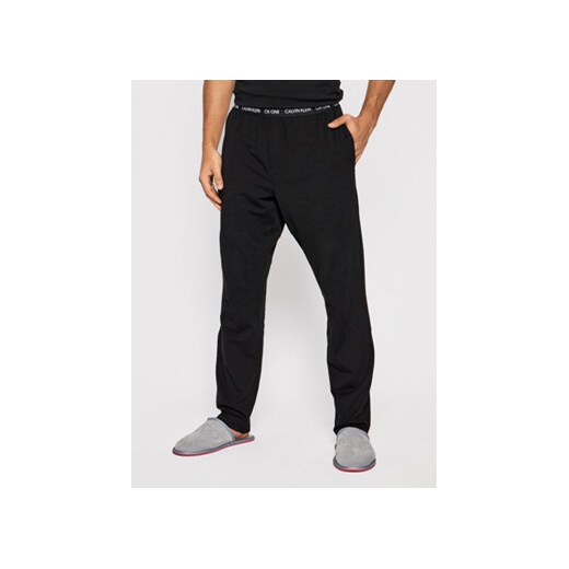 Calvin Klein Underwear Spodnie piżamowe 000NM1796E Czarny Regular Fit Calvin Klein Underwear M okazja MODIVO