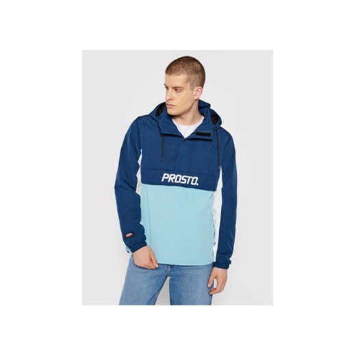 PROSTO. Kurtka anorak KLASYK Retrorak 1073 Niebieski Regular Fit Prosto. S MODIVO