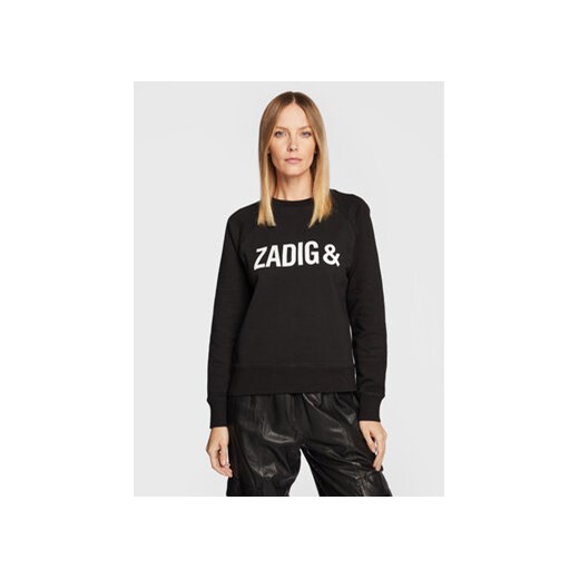 Zadig&Voltaire Bluza Upper JWSS00488 Czarny Relaxed Fit Zadig&voltaire M MODIVO