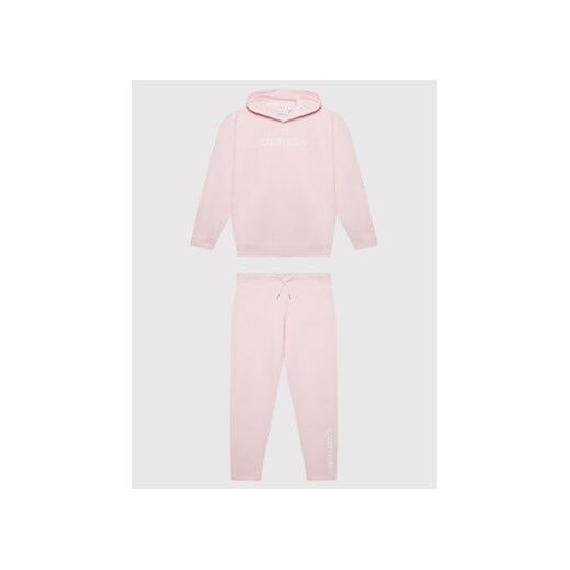 Calvin Klein Jeans Dres IG0IG01342 Różowy Relaxed Fit 14Y wyprzedaż MODIVO
