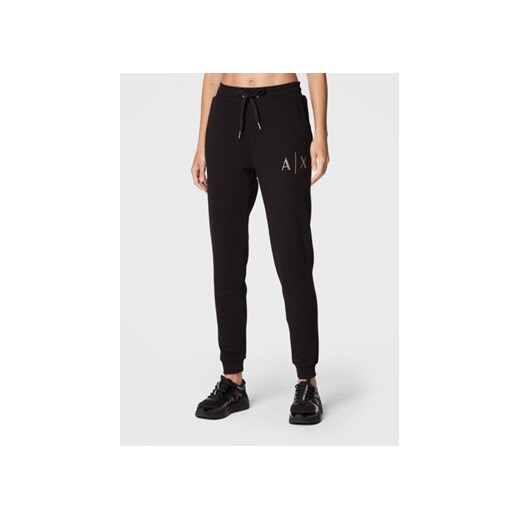 Spodnie damskie Armani Exchange sportowe z dresu