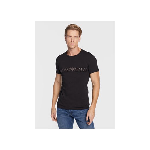 Emporio Armani Underwear T-Shirt 111035 2F729 00020 Czarny Slim Fit L wyprzedaż MODIVO