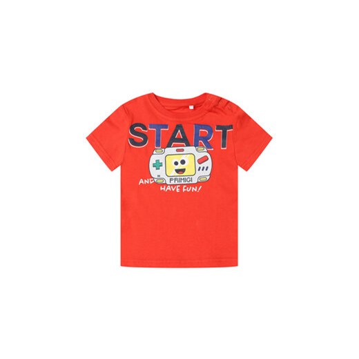 Primigi T-Shirt Game Player 45221002 Czerwony Regular Fit Primigi 12M MODIVO