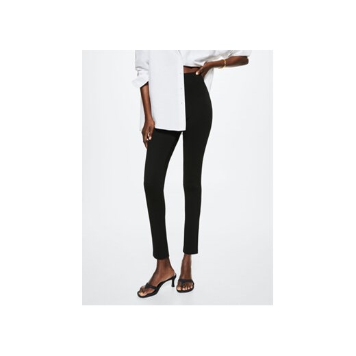 Mango Legginsy Bangrom 37033838 Czarny Slim Fit Mango XXL MODIVO