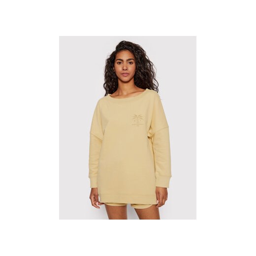 Femi Stories Bluza Ria Beżowy Oversize Femi Stories S promocja MODIVO