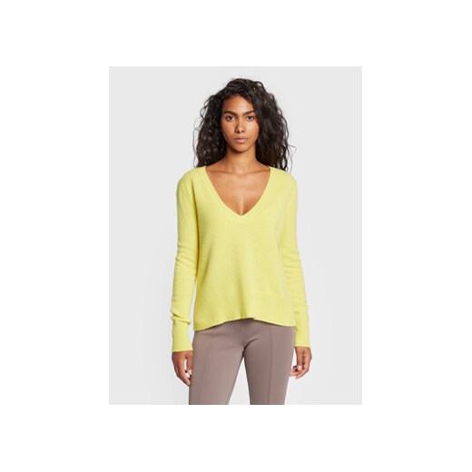 Calvin Klein Sweter K20K205420 Żółty Regular Fit Calvin Klein XL MODIVO okazyjna cena