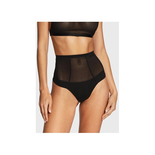 Etam Stringi Mesh Control 6532871 Czarny XXL MODIVO