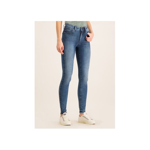 G-Star Raw Jeansy D07113-9425-071 Granatowy Super Skinny Fit 25_32 MODIVO