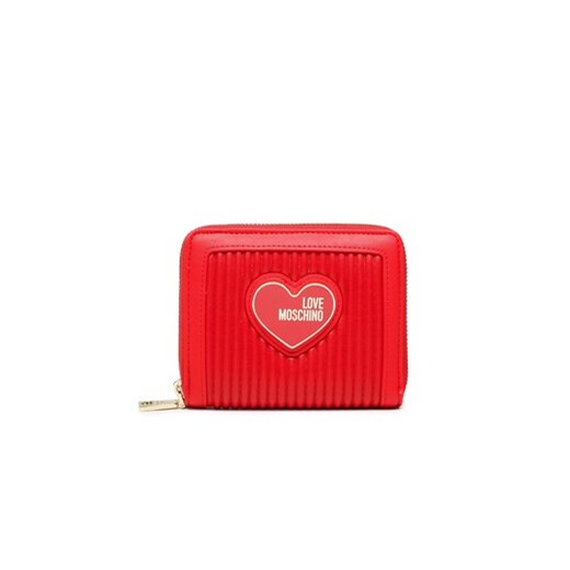 LOVE MOSCHINO Duży Portfel Damski JC5619PP1GLA1500 Czerwony Love Moschino uniwersalny MODIVO