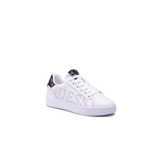 Guess Sneakersy Roria FL7RRI ELE12 Biały Guess 40 promocyjna cena MODIVO