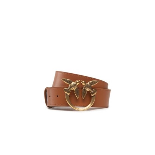 Pinko Pasek Damski Love Berry Simply H4 Belt AI 22-23 PLT01 1H212V Y5H7 Brązowy Pinko XS wyprzedaż MODIVO