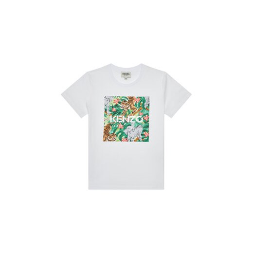 Kenzo Kids T-Shirt K15087 D Biały Regular Fit Kenzo Kids 14Y promocyjna cena MODIVO