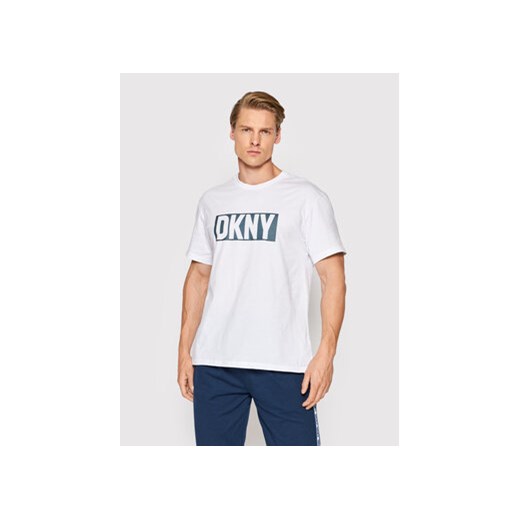 DKNY T-Shirt N5_6810_DKY Biały Regular Fit S MODIVO