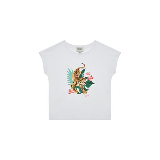 Kenzo Kids T-Shirt K15099 D Biały Regular Fit Kenzo Kids 14Y MODIVO
