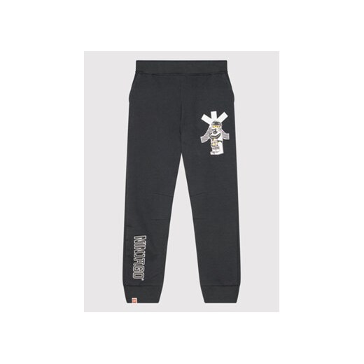 LEGO Wear Spodnie dresowe 12010313 Czarny Regular Fit Lego Wear 140 MODIVO