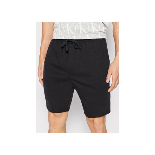Calvin Klein Underwear Szorty piżamowe 000NM2255E Czarny Regular Fit Calvin Klein Underwear XL wyprzedaż MODIVO
