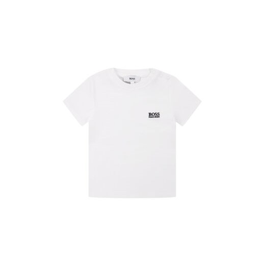 Boss T-Shirt J05P01 D Biały Regular Fit 2Y MODIVO okazyjna cena