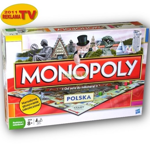 HASBRO Gra Monopoly Polska 
