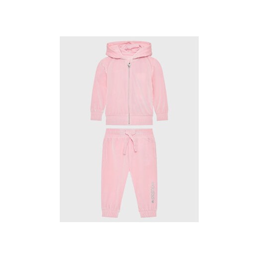 Guess Dres A2BG17 KBEB0 Różowy Regular Fit Guess 3_6M MODIVO promocja