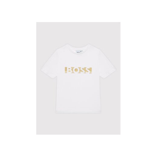 Boss T-Shirt J25N39 S Biały Regular Fit 6Y MODIVO