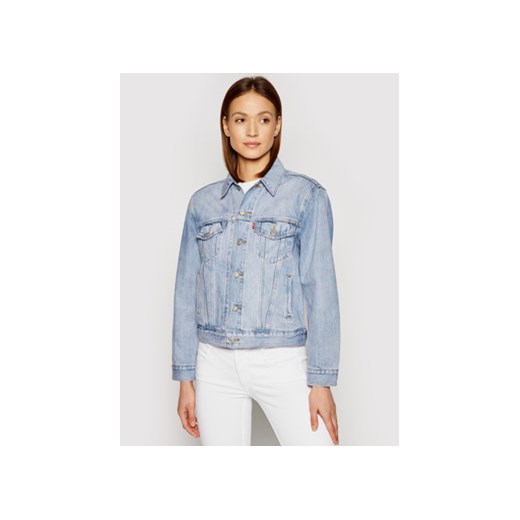 Levi's® Kurtka jeansowa Ex-Boyfriend Trucker 29944-0149 Niebieski Relaxed Fit XS wyprzedaż MODIVO