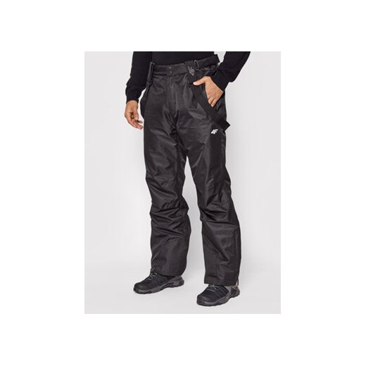 4F Spodnie narciarskie H4Z21-SPMN001 Czarny Regular Fit XL MODIVO