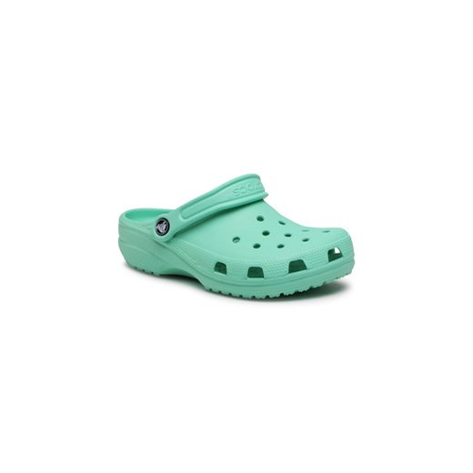 Crocs Klapki Classic Clog 10001 Zielony Crocs 39_5 wyprzedaż MODIVO