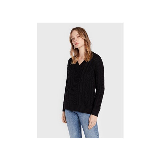 Guess Sweter W2BR45 Z2WJ0 Czarny Regular Fit Guess XS okazja MODIVO