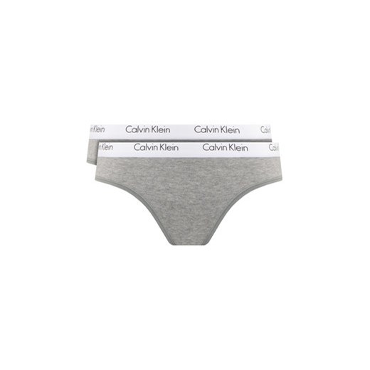 Calvin Klein Underwear Komplet 2 par fig klasycznych 000QD3584E Szary Calvin Klein Underwear XS MODIVO wyprzedaż