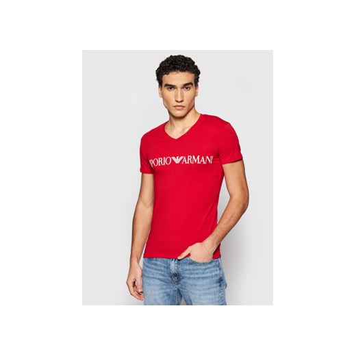 Emporio Armani Underwear T-Shirt 110810 1P516 06574 Czerwony Regular Fit M MODIVO
