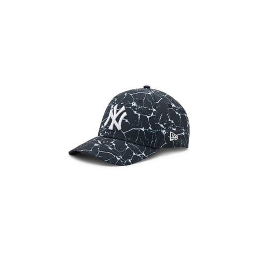 New Era Czapka z daszkiem New York Yankees Marble 9Forty 60284846 Czarny New Era uniwersalny MODIVO