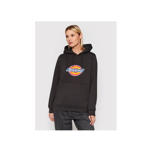 Dickies Bluza Icon Logo DK0A4XCC Czarny Regular Fit Dickies XS MODIVO