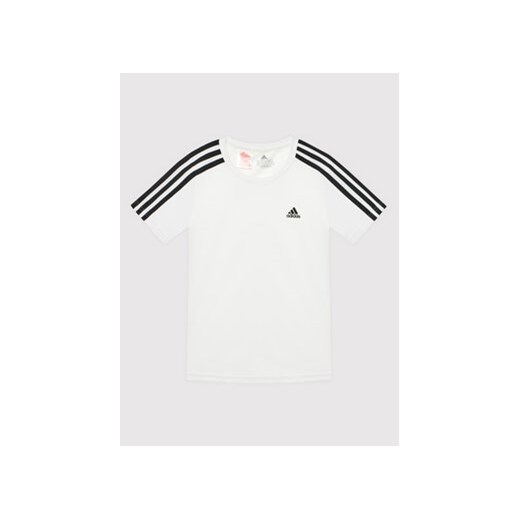 adidas T-Shirt H36815 Biały Regular Fit 15_16Y MODIVO
