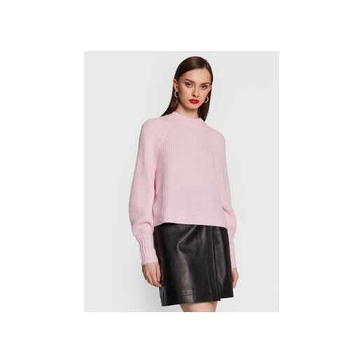 Hugo Sweter Sottavie 50477079 Różowy Relaxed Fit S MODIVO
